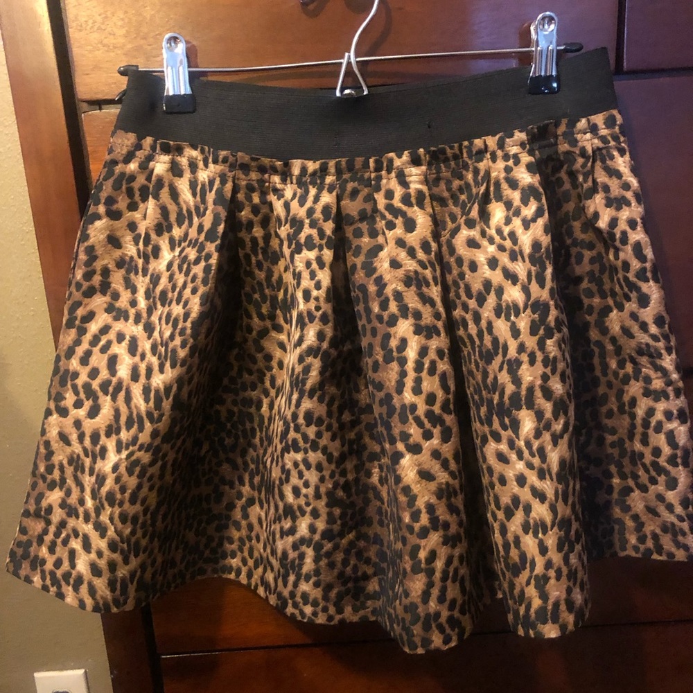 Zara Woman Cheetah Skirt